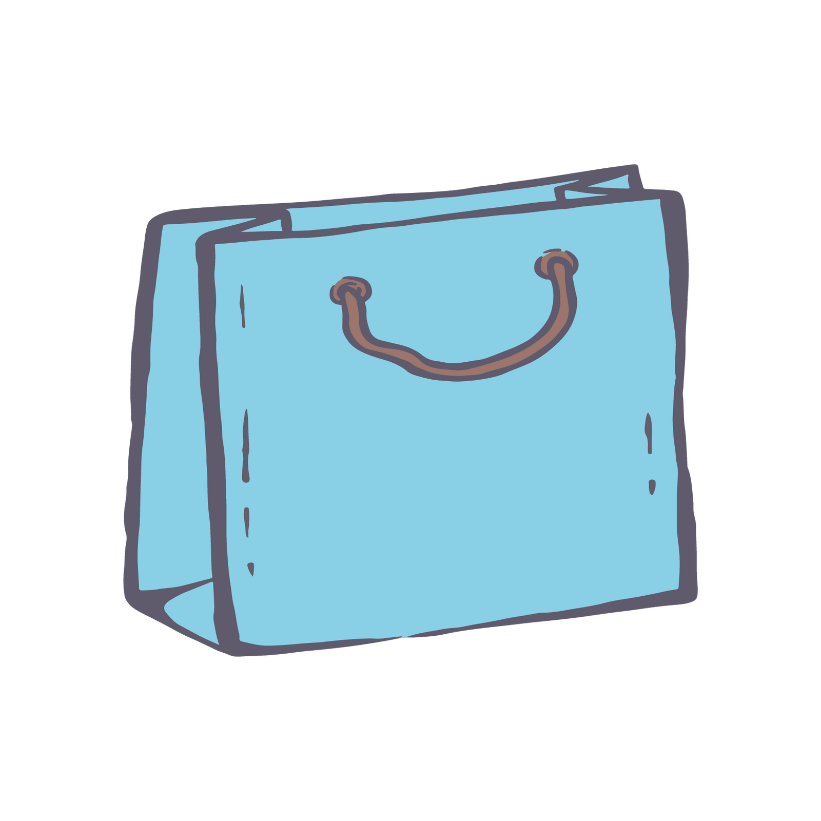 Laminated paper carrier bags | Size: 160 x 240 + 80 mm | PB: 250 | Pack Size: 1