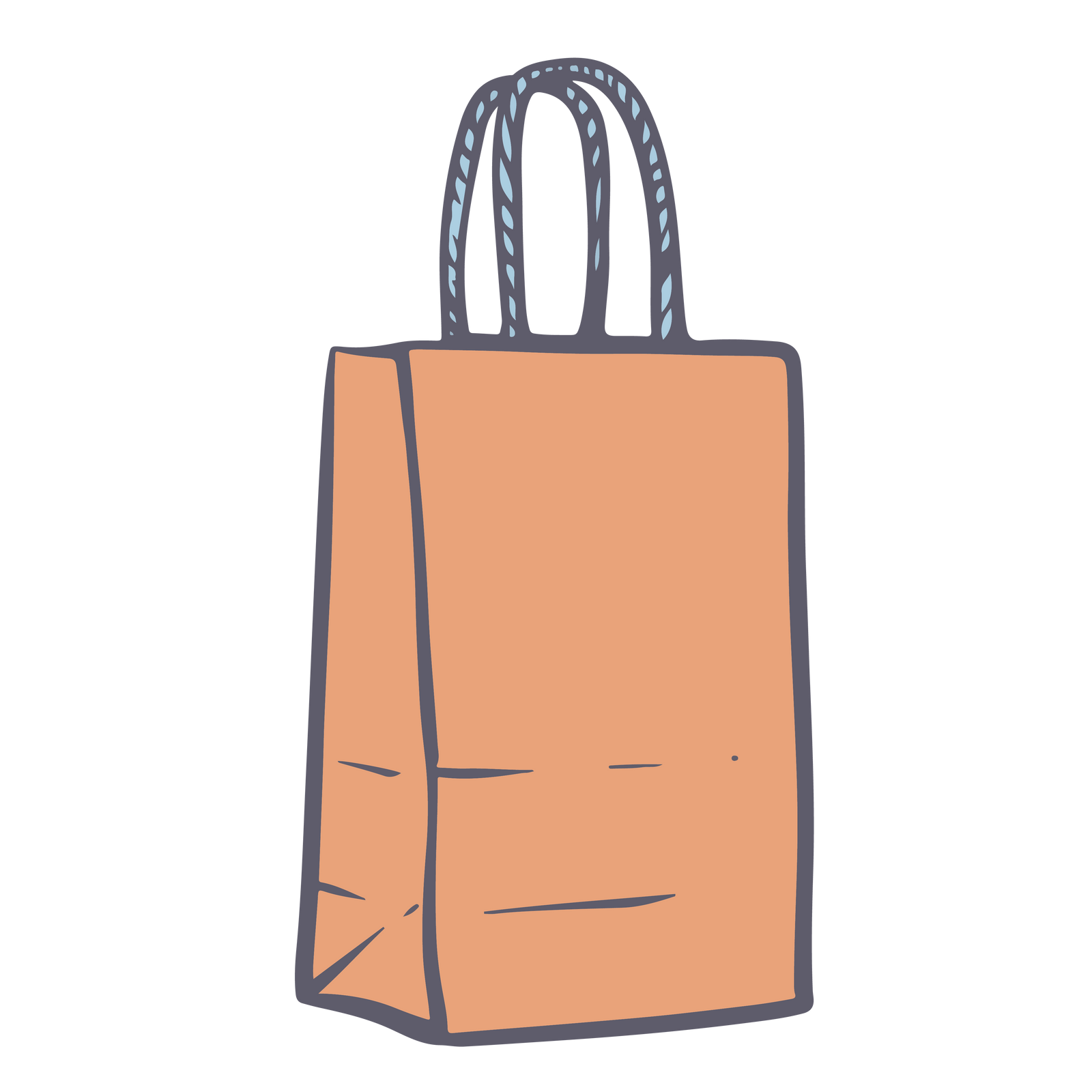 Twisted Paper Tape Bags [Root]